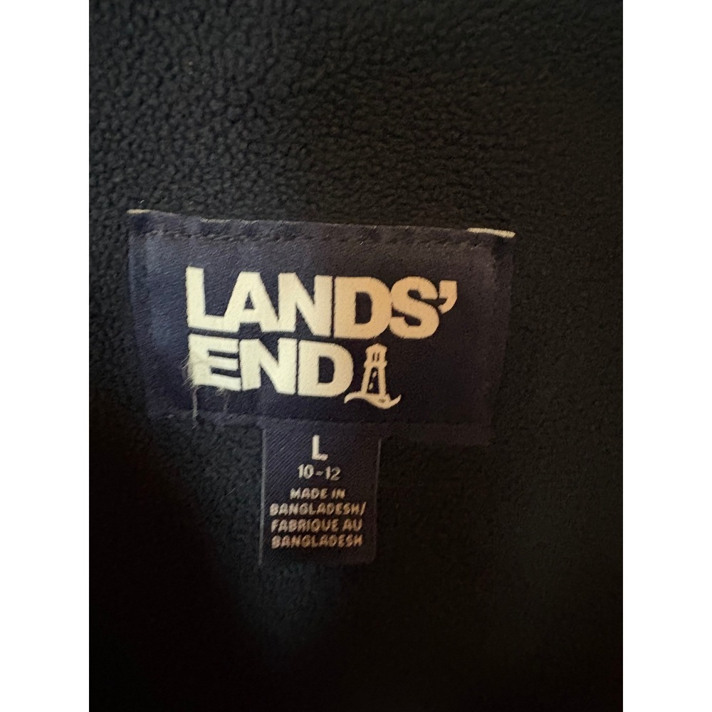 Lands End Kids Waterproof Windproof Insulated Jacket Pink‎ Size L 10-12 Hooded - Picture 2 of 4